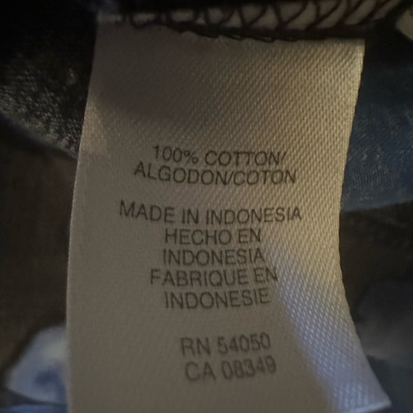 Jones New York Signature 100% cotton blouse size medium - Picture 8 of 9